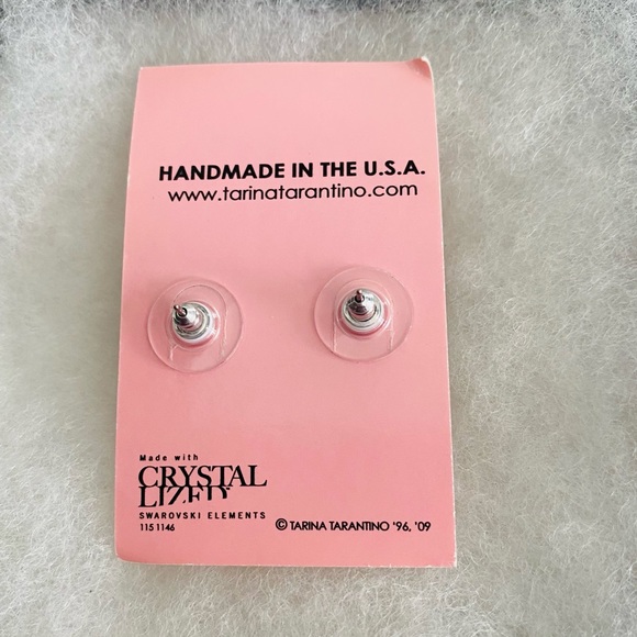 Skull earrings with Swarovski Crystals - Picture 2 of 3